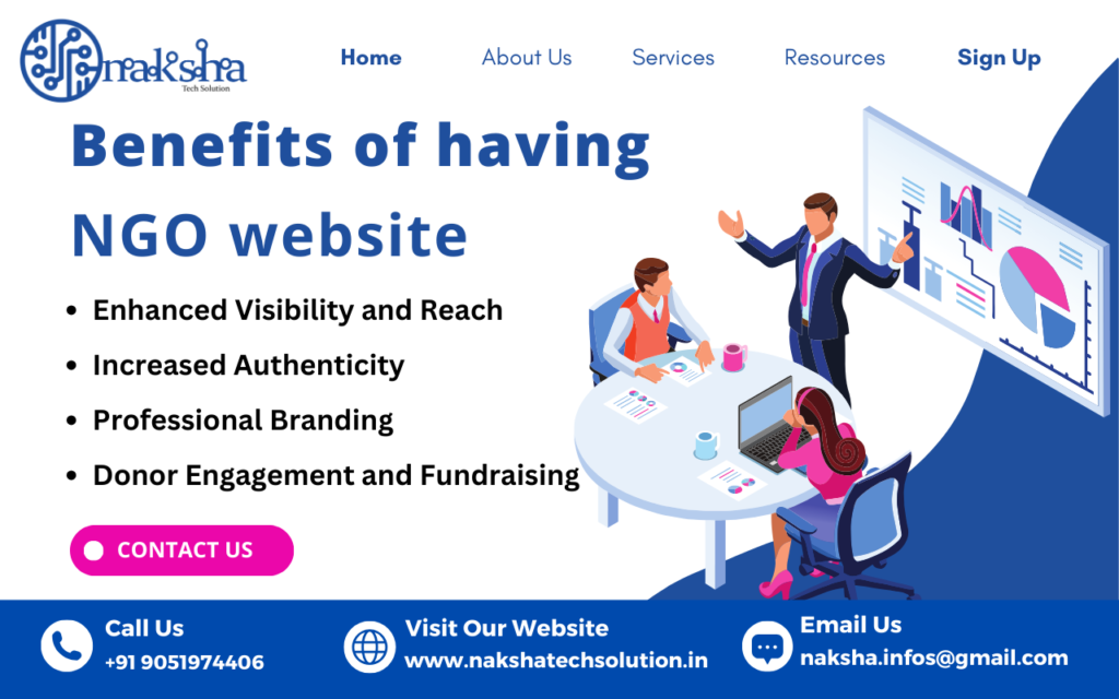 NGO website design company